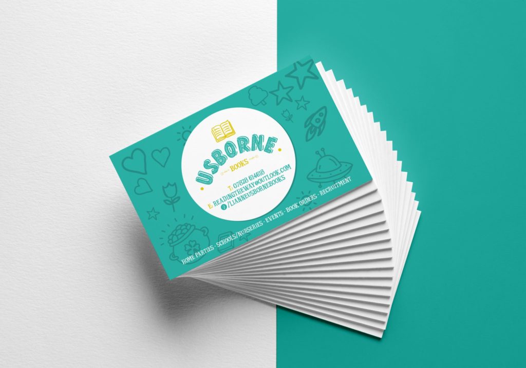 Usborne Books Loyalty Cards Limelight Design & Print Usborne Books Loyalty Cards Limelight Design & Print